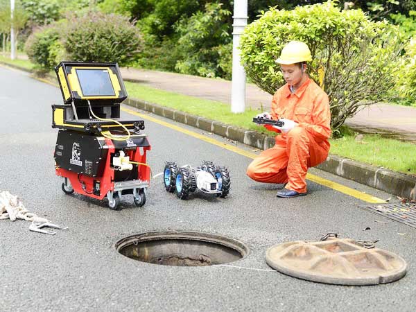 海城管道机器人检测